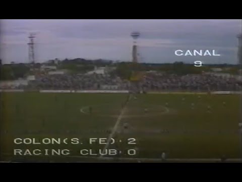 Colón 2-0 Racing / Primera B 1985