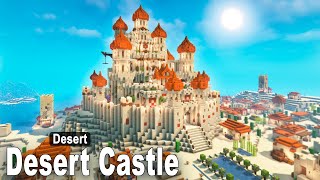 Minecraft: How to build a Desert Castle | Interior [part4]