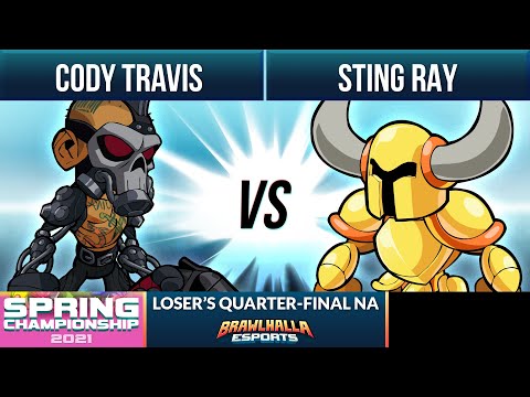 Cody Travis vs Sting Ray - Loser's Quarter-Final - Spring Championship 2021 - NA 1v1