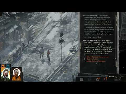 Disco Elysium The Final Cut - Smelling the Apricot Chewing Gum and fainting with Kim around (voiced)