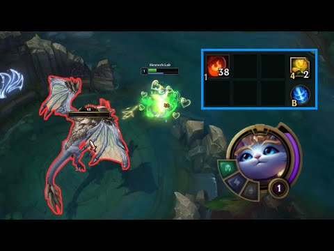 New Jungle Pet - Yuumi can Solo Drake at Lvl 1 with only the Jungle Item!