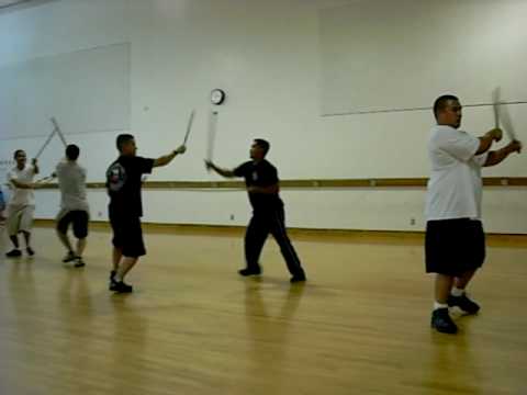 Filipino Martial Arts Club of Sacramento State Siniwali Heaven pattern