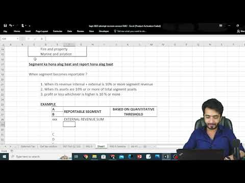 PRACTICE SESSION 5 - IFRS 8 SEGMENT REPORTING COMPLETE REVISIION WITH PRACTICE