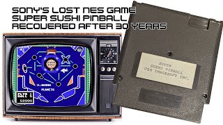 Super Sushi Pinball - Lost Sony NES Game Revealed