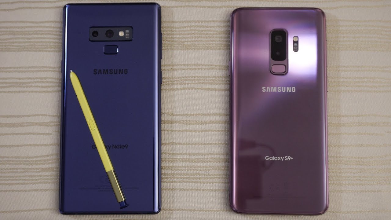 Samsung Galaxy Note 9 vs S9 Plus - Speed Test! Which is Faster?!