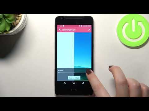 How to set eye comfort mode on HTC Desire 628 | HTC Desire 628 – Reading mode on HTC Desire 628