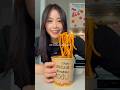Trying My Homemade Buldak Carbonara Instant Noodles