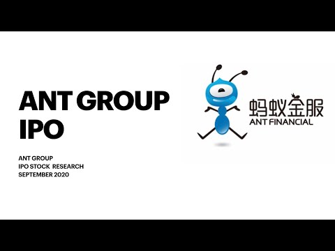ANT GROUP IPO research September 2020