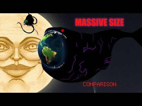 Massive Monster Size Comparison