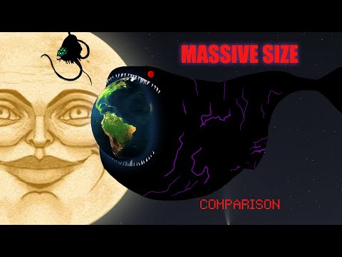 Massive Monster Size Comparison