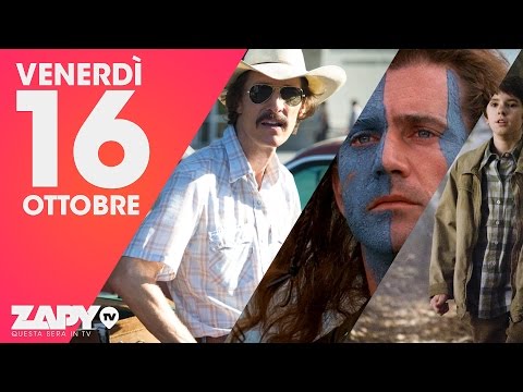 Questa sera in TV 16 Ottobre 2015