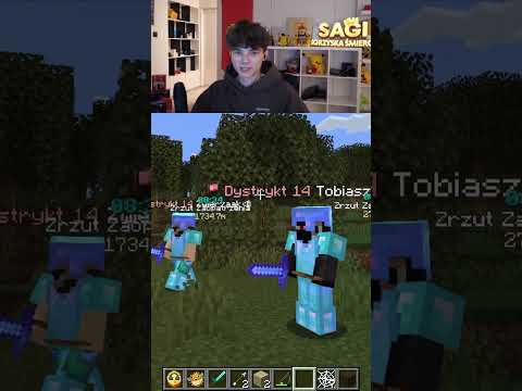 sagi wbija szpilkę tobiaszowi #shorts #minecraft #fyp