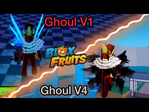 Unlocked Ghoul Race V1-V4 In Blox Fruits! (Full Guide)