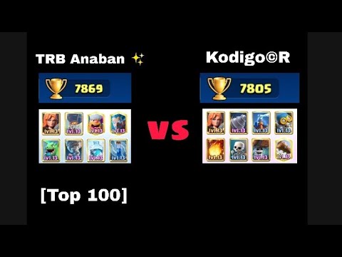 TRB ANABAN✨ vs Kodigo©R  [Top 100]