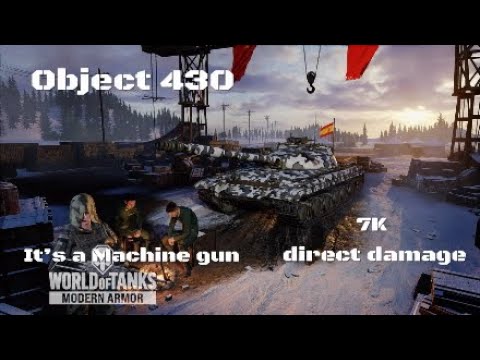 Object 430 in Cerro Thiepval: 7K direct damage :Wot console - World of Tanks