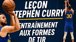 Leçon Stephen Curry - Entraînement aux formes de Tir