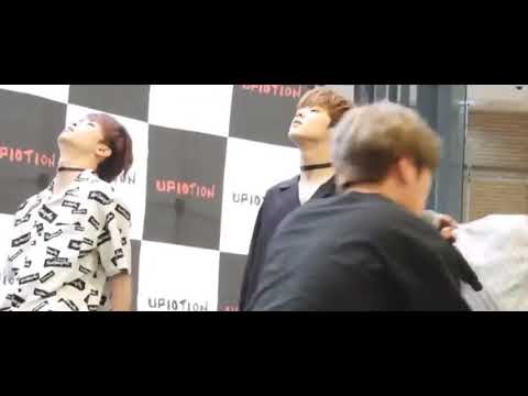 180713 UP10TION [Chaser} Release Event - ID 2부 (HWANHEE focus) 😍