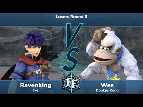Frosty Faustings XVI LR3 - Ravenking (Ike) vs Wes (Donkey Kong)