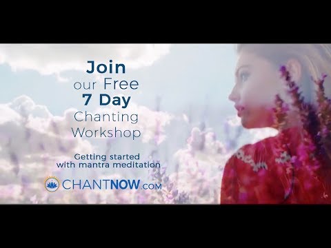 Explore Chanting with our Free 7 Day Workshop