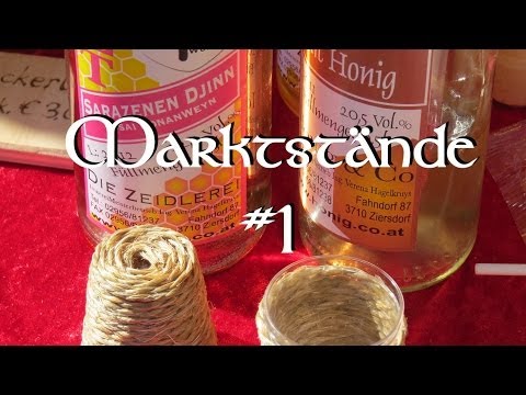 Marktstände #1: die Zeidlerei - Met und Bärenfang