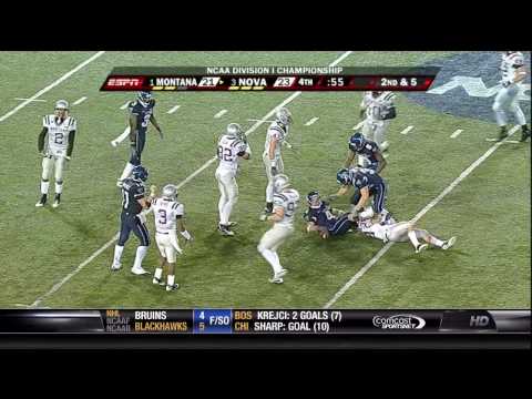 12/18/2009 Villanova vs Montana Football Highlights (National Championship)
