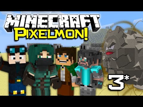 Minecraft PixelCore PIXELMON Let's Play! - Ep3 (Dig Dig!)