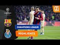 DE PORTUGEZEN DOEN PORTO DE DAS OM!?? | Barcelona vs Porto | Champions League 2023/24 | Samenvatting