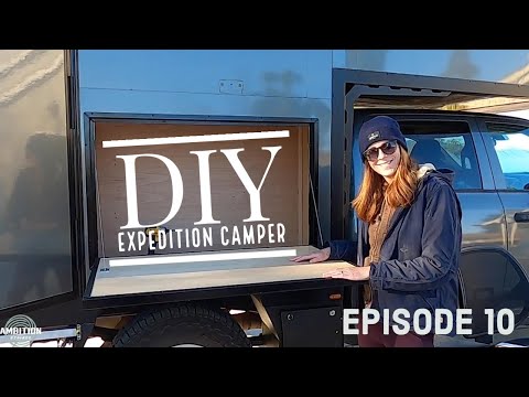 Building Our Expedition Vehicle E10 - Kitchen Bike Box