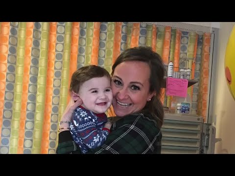 A boy with a rare disease gets parade for 3rd birthday