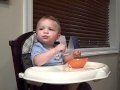 Gabe Eating Dinner