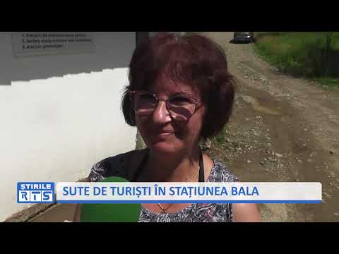 SUTE DE TURIȘTI ÎN STAȚIUNEA BALA