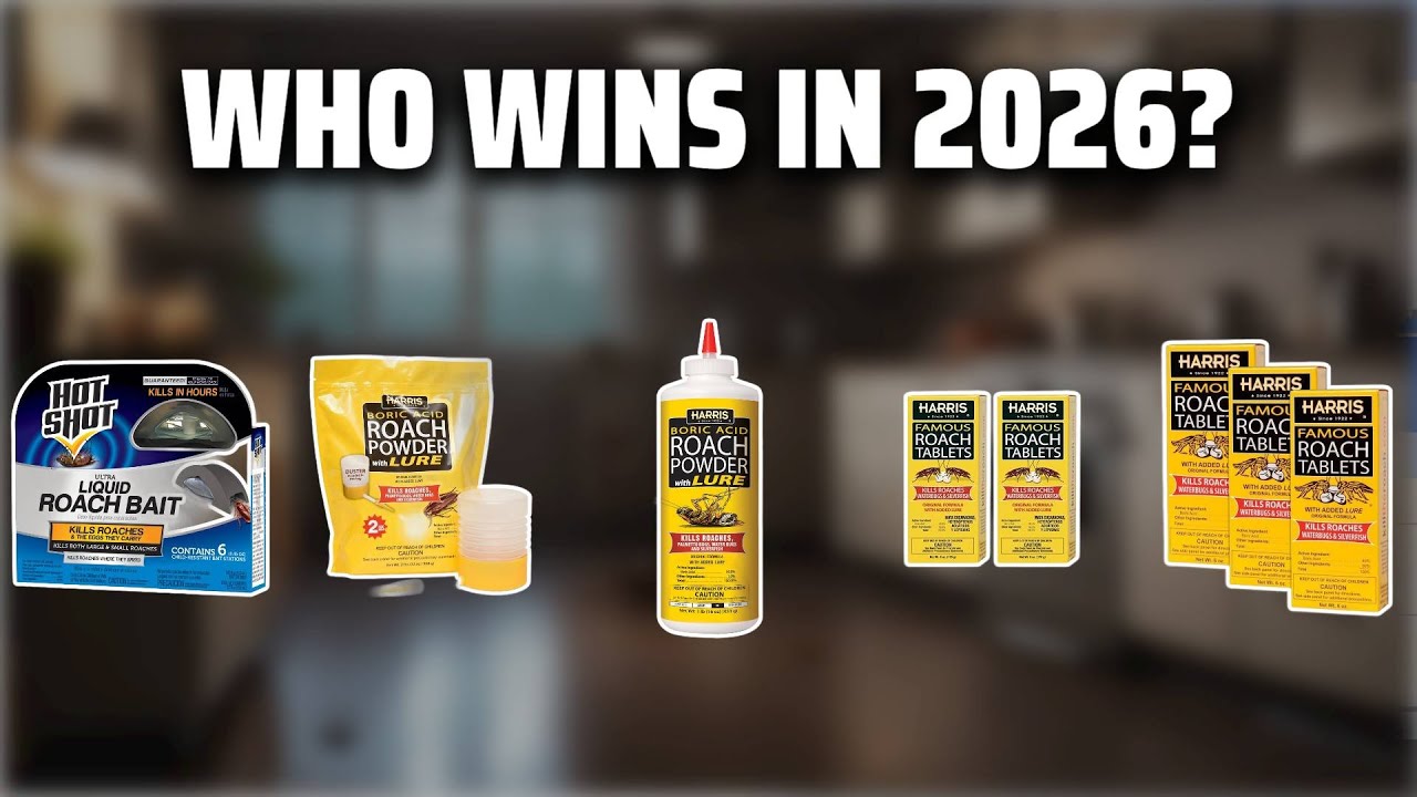 The Top 5 Best Roach Killer in 2026 - Must Watch Before Buying!