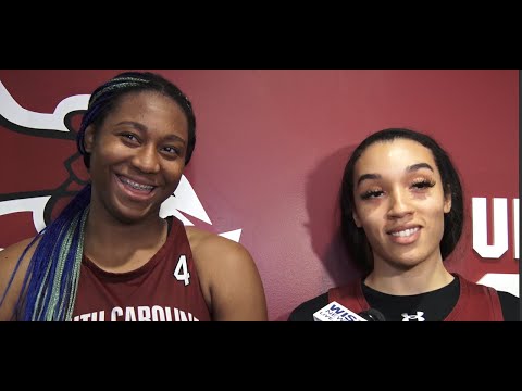 Aliyah Boston and Brea Beal News Conference 02/10/23