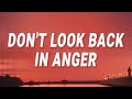Oasis Don T Look Back In Anger Lyrics