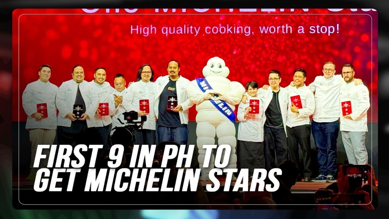 FULL: 9 PH restaurants earn country's first Michelin stars | ABS-CBN News