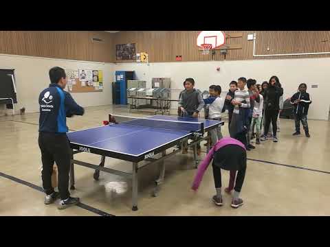 Ping Pong Table Donation by Table Tennis America