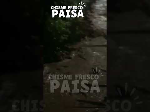 noche de Granizada en Antioquia