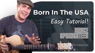 How to play Born In The USA on guitar | Easy Chords