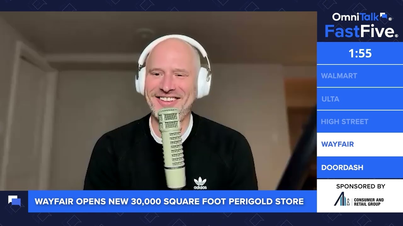 Wayfair's Perigold Goes Big - 30K Square Feet of Luxury | Fast Five Shorts