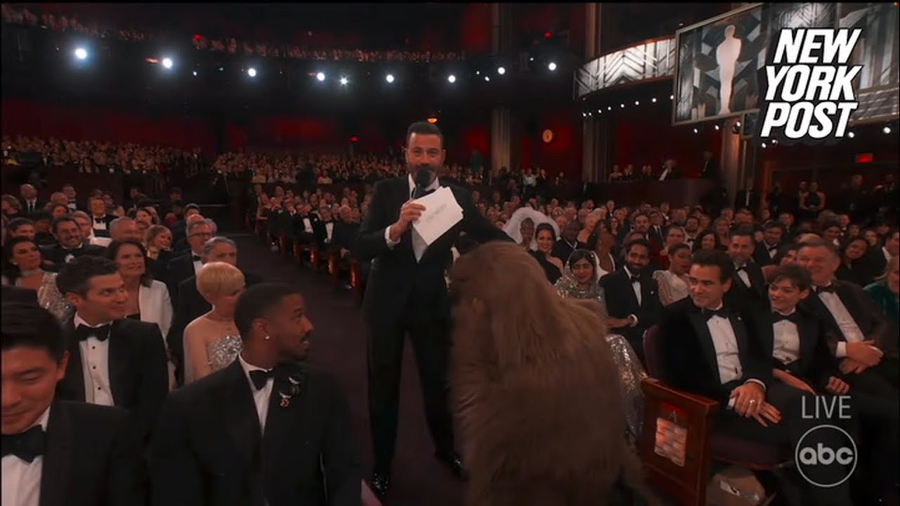 Jimmy Kimmel, ‘Cocaine Bear’ make Malala Yousafzai uncomfortable at 2023 Oscars | New York Post thumnail