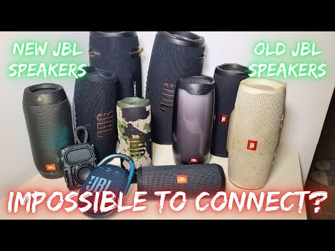 Connecting +10 JBL Speakers (Older and Newer) Simultaneous CREATES INTERFERENCE