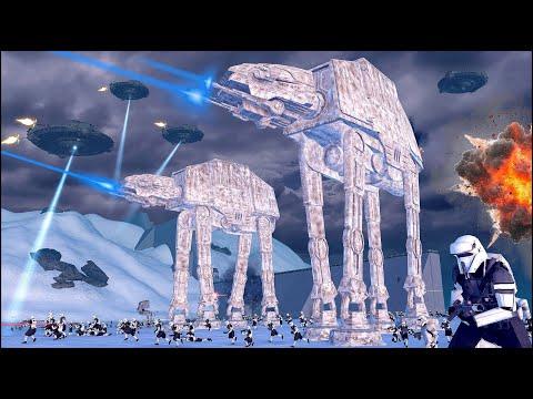 GALACTIC EMPIRE vs US & SOVIET ALLIANCE - ARCTIC BASE DEFENSE