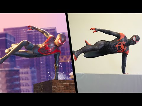 Stunts From Spider-Man: Miles Morales In Real Life (PS5)