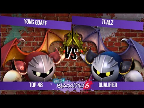 Blacklisted 6 Pools - Yung Quaff (Meta Knight) vs Tealz (Meta Knight)