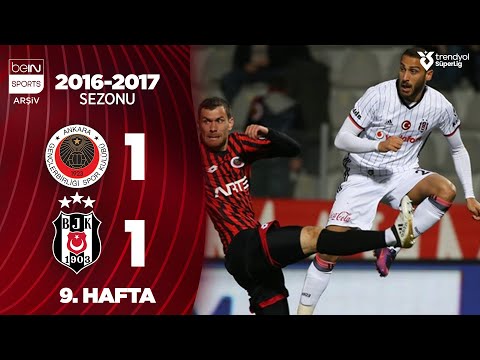 Gençlerbirliği (1-1) Beşiktaş | MAÇ ÖZETİ | 9. Hafta - 2016/2017