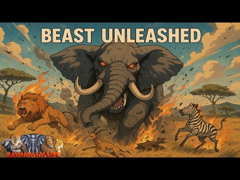 I Hunted Everyone As the Elephant of Death | Roblox Savannah Life