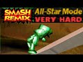 Smash Remix All Star Mode Gameplay With Metal Luigi VERY HARD