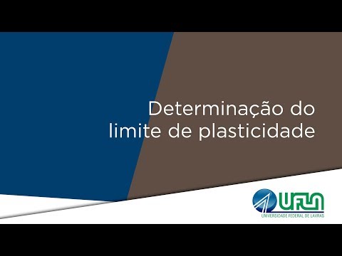 Determinação do limite de plasticidade - Mecânica dos Solos