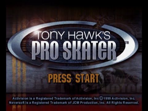 [Longplay] PS1 - Tony Hawk's Pro Skater | 100% All Tapes and Gold Medals