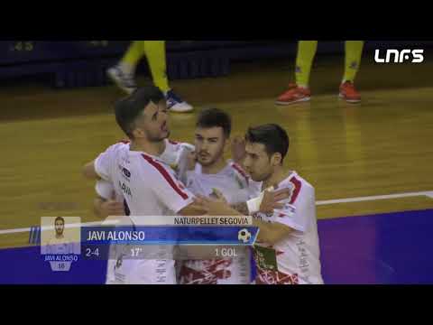 Gol Javi Alonso (2-4) Gran Canaria - Naturpellet Segovia. J24, 1Div. LNFS